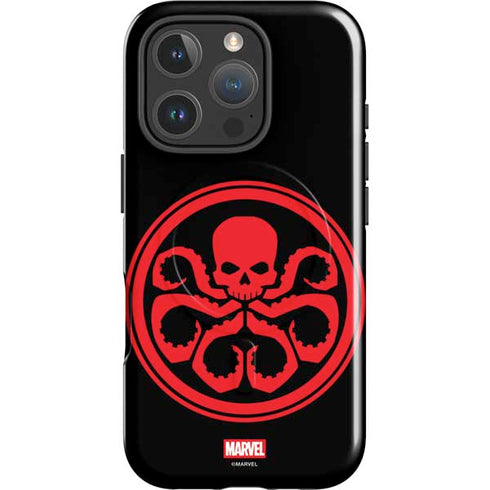Marvel Captain America Hydra Symbol iPhone 16 Pro Magsafe Impact Case
